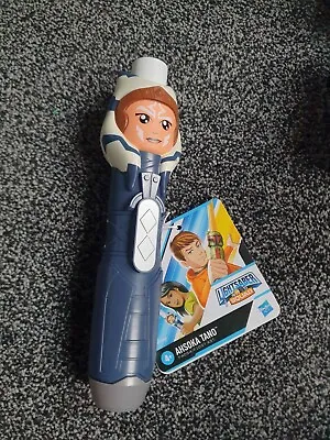 STAR WARS Lightsaber Squad Ahsoka Tano Extendable White Lightsaber RolePlay • £4.99