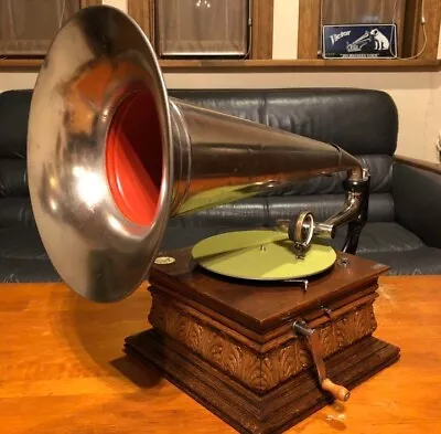 HMV G&T Monarchrappa Phonograph Victor Museum Class Product Refurbished • $4650