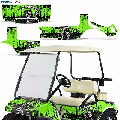 $199.95 • Buy Club Car Graphic Kit Golf Cart Decal Sticker Wrap Accessories Parts 83-14 REAP G