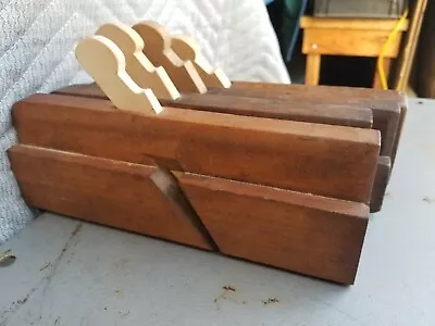 Antique Wooden Wood Plane Molding Trim Primitive Woodworking Carpentry Tool Lot4 • $24