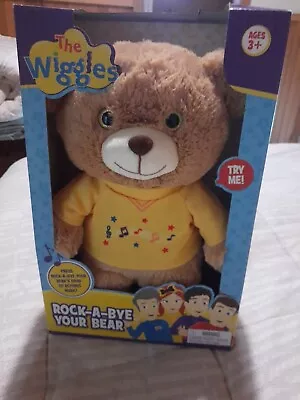 The Wiggles: Rock-a-Bye Your Bear Action Figure Brand New In Box • $25