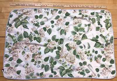 $19 • Buy Vintage Tommy Hilfiger Pair Of Floral Pillow Shams Hydrangea Cottage 20 X 34