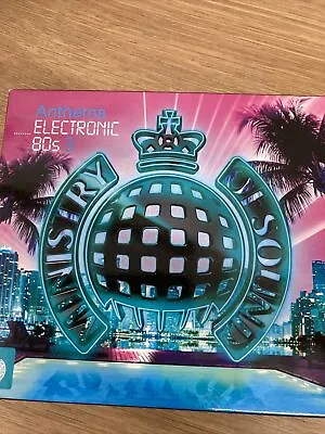 MINISTRY OF SOUND ANTHEMS ELECTRONIC 80s 3 CD • £3.50