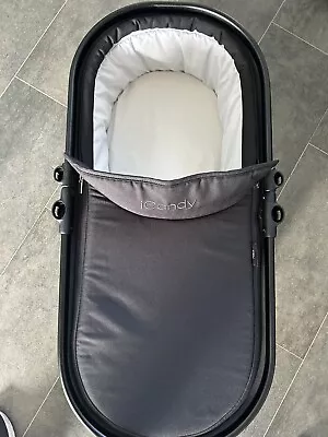 Icandy Peach 2016 Carrycot In Jet2 Black • £34.99