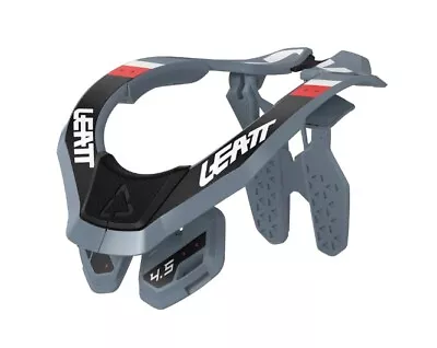 New Leatt Neck Brace 4.5 - Titanium - Small/Medium - 1023050250 • $319.99