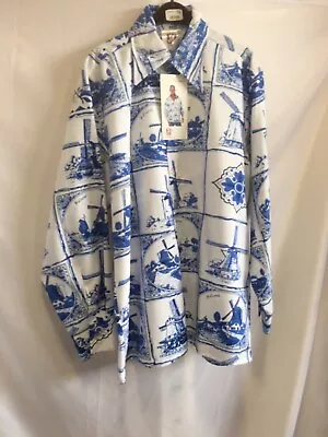£24.50 • Buy Delft /Dutch Windmill Shirt 42/44”