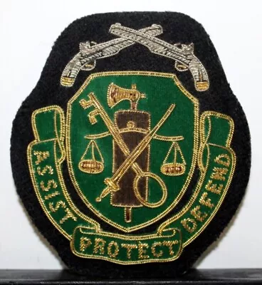 US Army Military Police MP Full Colored Bullion Insignia Badge Crest Patch • $80