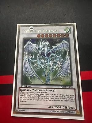 Yugioh! Stardust Dragon - PGLD-EN076 - Gold Rare - 1st - NM • $1