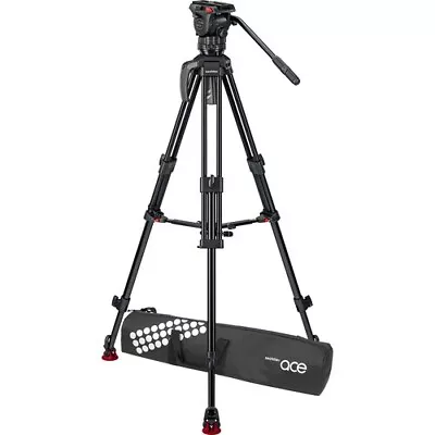 Sachtler 75/2 Mark II Carbon Fiber Tripod System With Ace XL Head & Mid-Level • $1520