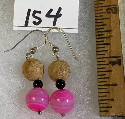 Jay King DTR HSN Mine Find GEMSTONE Earrings Pink • $29.95