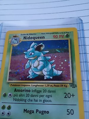 Holographic Italian Nidoqueen Pokemon Card 7/64 Year 2000 • $19.99