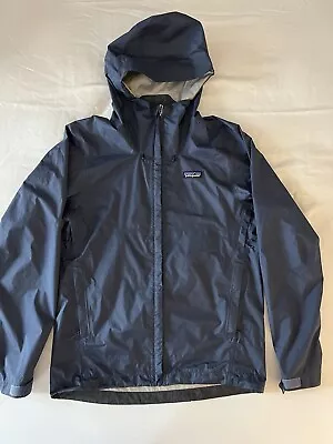 $45 • Buy Patagonia Torrentshell 3L Jacket Blue Men Sz Small Style 83802 Patagonia Jacket