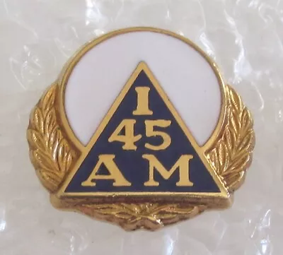 International Association Of Machinists Union 45 Year Member Award Pin - IAM • $16.99
