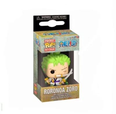 £8.99 • Buy Funko Pocket Pop! Keychain – One Piece – Roronoe Zoro Mini Anime Figure Key Ring