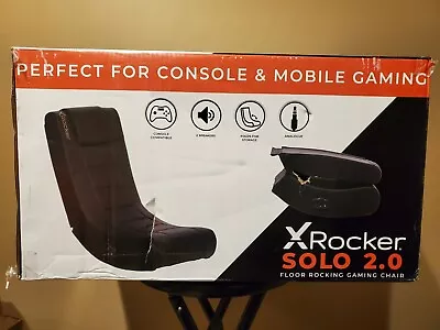 X Rocker Solo Gaming Chair 2.0 Sound Video Game Room Music 2 Built In Speakers • $50