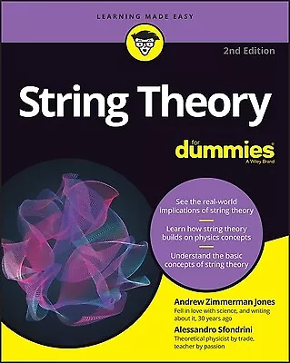 String Theory For Dummies Jones Andrew Zimmerman • $42.81