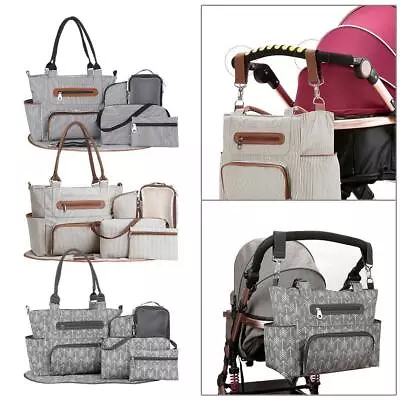 Mummy Bag Handbag Baby Carriage Storage Bag Shopping Bag For Outdoor • £41.24