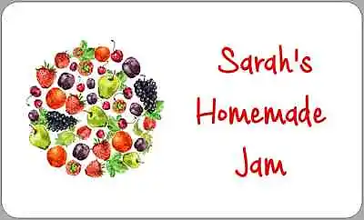 £2.70 • Buy Jam Pot Jar Stickers Personalised Multi-Use Sticky Labels For Homemade Preserves