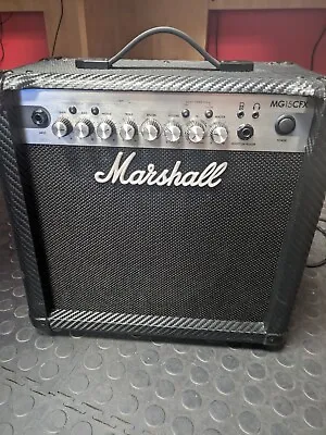 Marshall MG15CFX 15 Watt 1x8 Solid State Guitar Combo Amplifier Pre-owned • $135