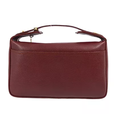 Cartier Bordeaux Must De Cartier Handbag 161344 • $708