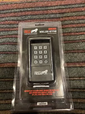 Mighty Mule MMK200 Wireless Digital Keypad Programmable Up To 25 Codes • $45.49