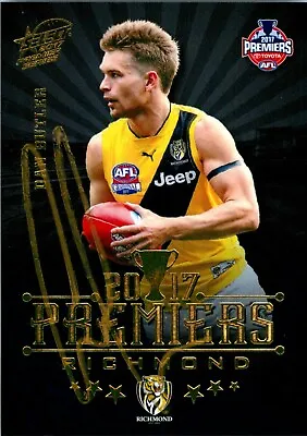 $19.99 • Buy ✺Signed✺ 2017 RICHMOND TIGERS AFL Premiers Card DAN BUTLER