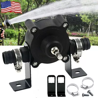 $8.49 • Buy Hand Electric Drill Drive Self Priming Powered Oil Fluid Water Transfer Pump US
