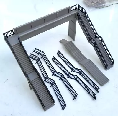 Hornby Railways 00 Gauge R071 Double Track Modern Footbridge SPARE PARTS • £10