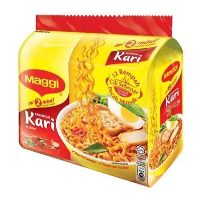 Maggi 2 Minutes Instant Noodle Kari (curry Flavour) • $12