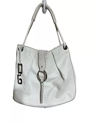 Dolce & Gabbana Hand Bag  Rare Find Vintage Leather  White Pre Owned Great Size • $190.50