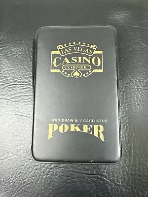 Las Vegas Casino 7 CARD STUD POKER Electronic Handheld Micro Games Needs Battery • $5.99