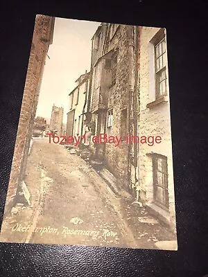 Old Pc Rosemary Row Okehampton Dartmoor Devon Street Scene  • £9.99