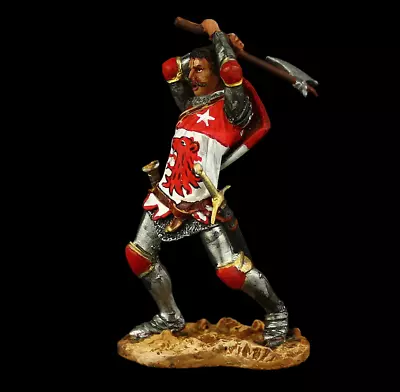 Tin Soldier Collectible Knight In Battle Crecy 1346 Medieval • $45