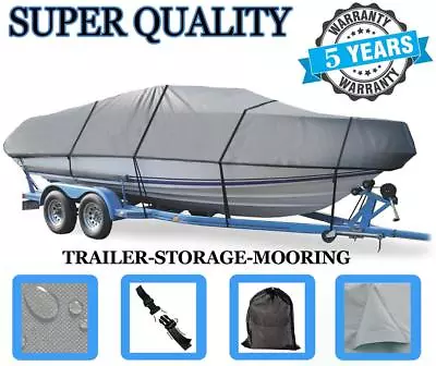 $173.06 • Buy Grey Boat Cover For Bayliner Classic 192 Cuddy 04 05 06