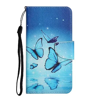 Butterfly Flip Phone Case For Samsung Huawei LG Sony Xiaomi Nokia OPPO IPhone  • £4.79