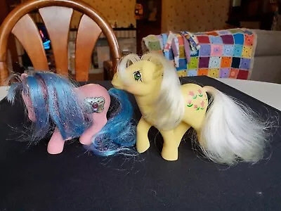 My Little Pony Posey 1984 And Princess Primrose 1987 • £10