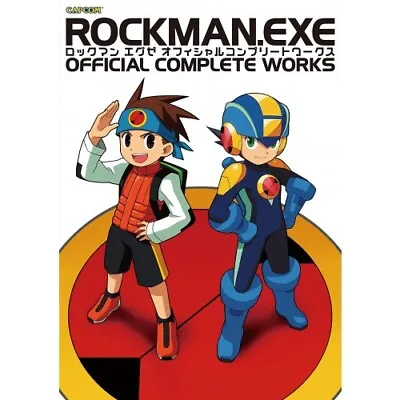 Rockman Exe Official Complete Works Mega Man Illustration Game Japan Book • $58.99