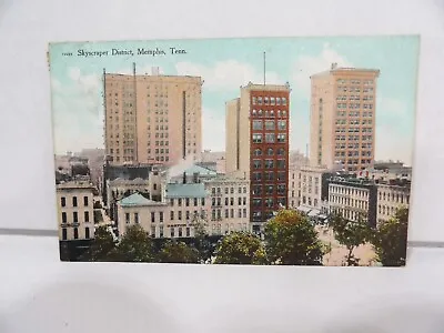 Skyscraper District Memphis TN Vintage Postcard • $4.95