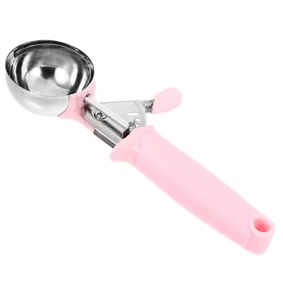  Stainless Steel Ice Cream Scoop Scooper With Trigger Release • £9.48