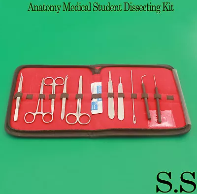 30 Pcs Advanced Biology Lab Anatomy Medical Student Dissecting Kit Set DS-1409 • $14.99