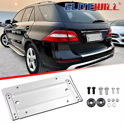 Rear License Plate Tag Holder Mount Adapter Bracket For MERCEDES-BENZ + 8 Bolts • $105.99