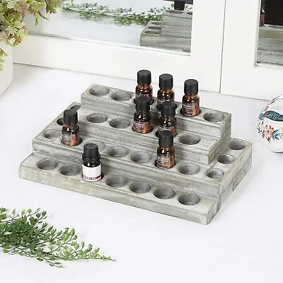 4 Tier Essential Oils Storage Rack Nail Polish Display Holder For 3-20ml Bottles • $16.73