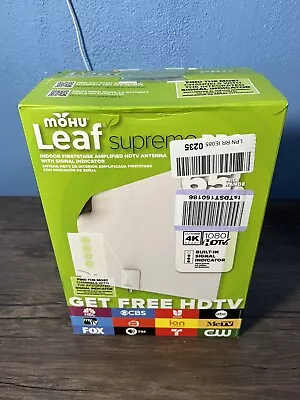 Mohu Leaf Supreme Pro Indoor HDTV Antenna With Signal Indicator • $49.99