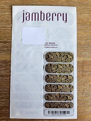 Jamberry Nail Wraps * Song Bird * FULL SHEET • $12