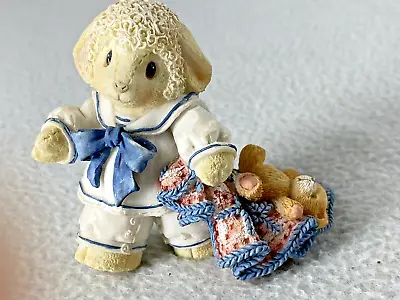 Enesco Figurine Mary Had A Little Lamb Baby's First Steps 1996 Mary Rhyner-Nadig • $9.88