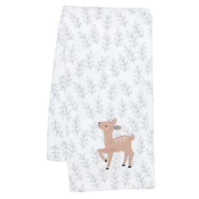 Bedtime Originals Deer Park Gray Baby Blanket • $19.99