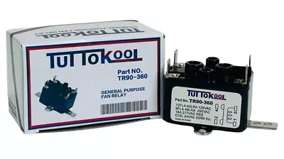 Tuttokool General Purpose Fan Relay GR90-360 SPST COIL110/220V N • $9.93