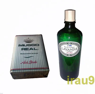 2 Claus Porto Ach Brito 1x Eau Cologne Aftershave 1x Musgo Real Soap - Portugal • $42.50