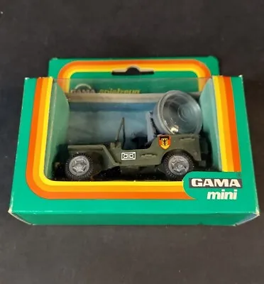 Gama 1:43 Willys Jeep Military Searchlight Model Car NEW • $38.25