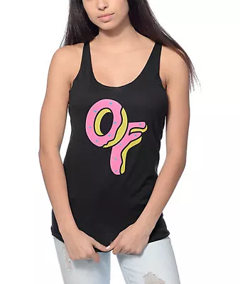  Odd Future OFWGKTA OF DONUT Logo Women's Girls Tank Top T-Shirt NWT Authentic • £18.96